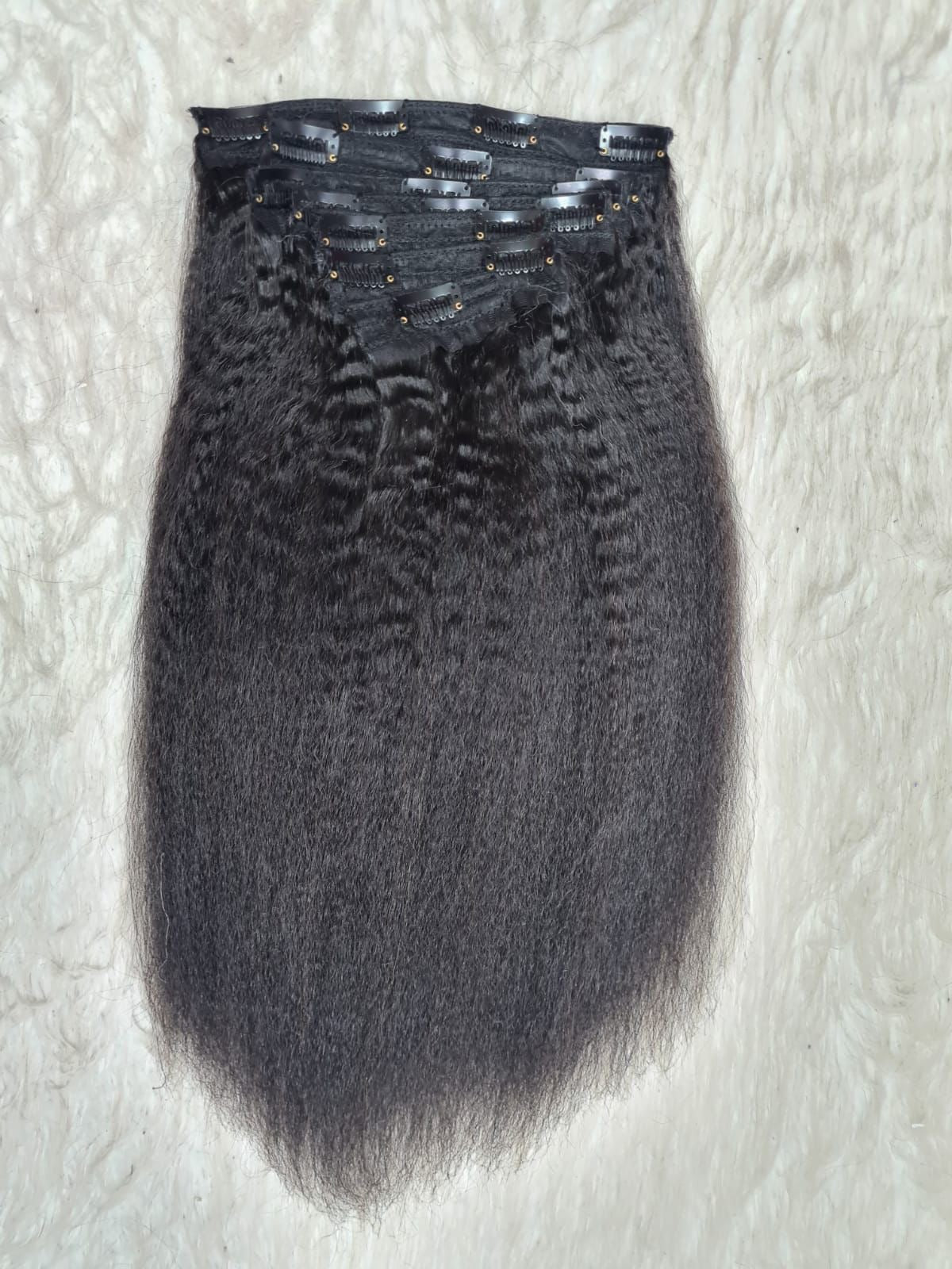 Kinky Straight Clip Ins ( Pre Order)